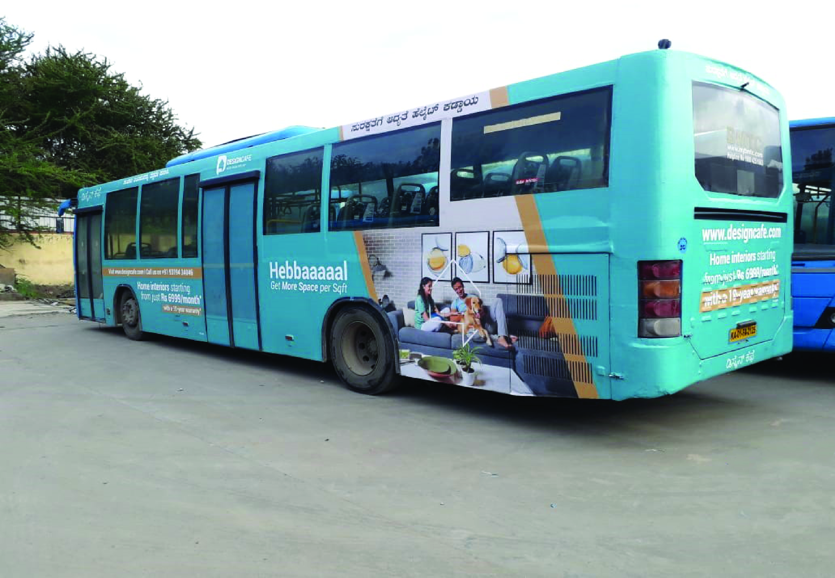 Volvo Bus Branding in Bangalore